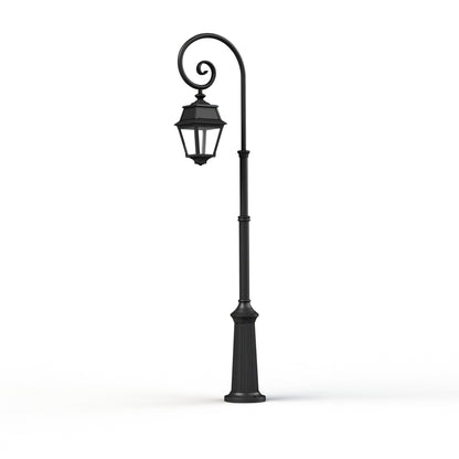 Lampadaire Avenue 2 N°8 LED clair Noir foncé 000 102123000