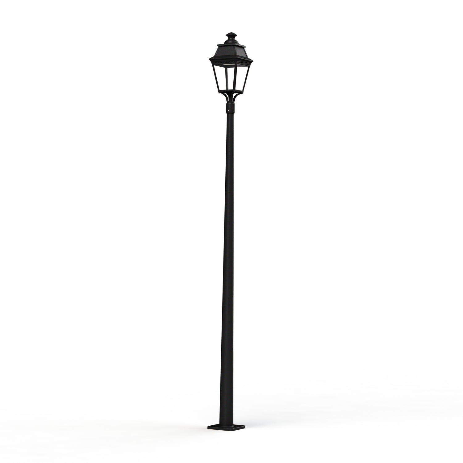 Lampadaire Avenue 3 N°11 LED Warm Noir 000 Diffuseur clair 103258000