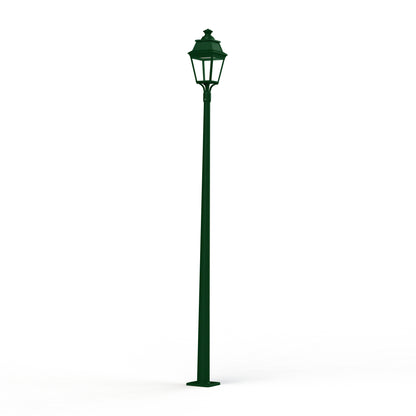 Lampadaire Avenue 3 N°11 LED Warm Vert 067 Diffuseur clair 103158067