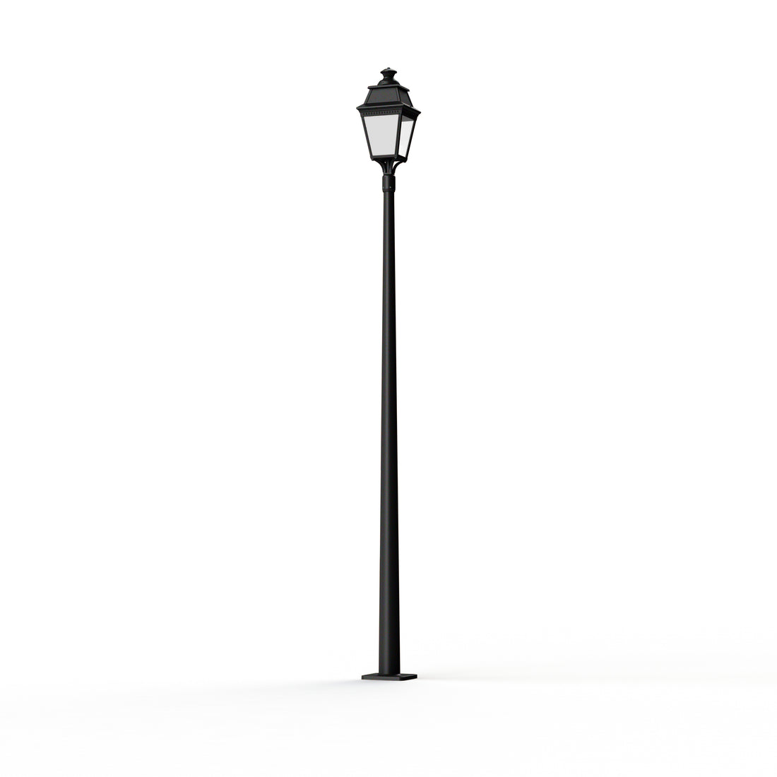 Lampadaire Avenue 3 N°11 LED Warm Noir 000 Diffuseur opale 103160000