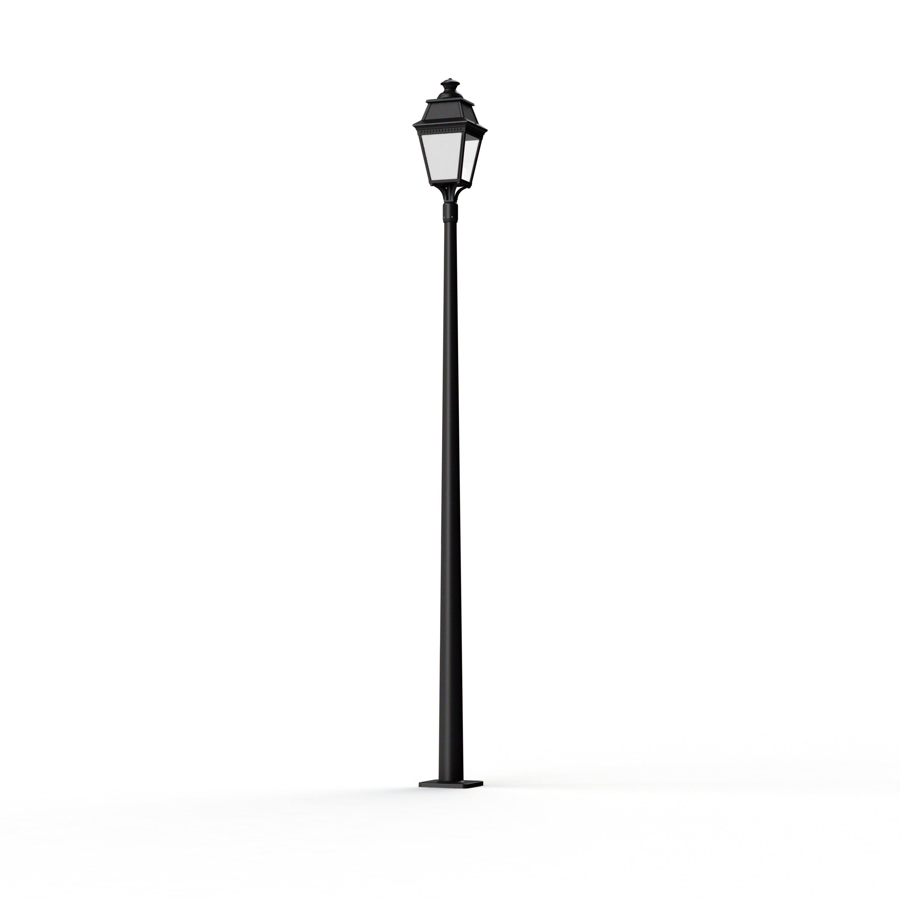 Lampadaire Avenue 3 N°11 LED Warm Noir 000 Diffuseur opale 103160000