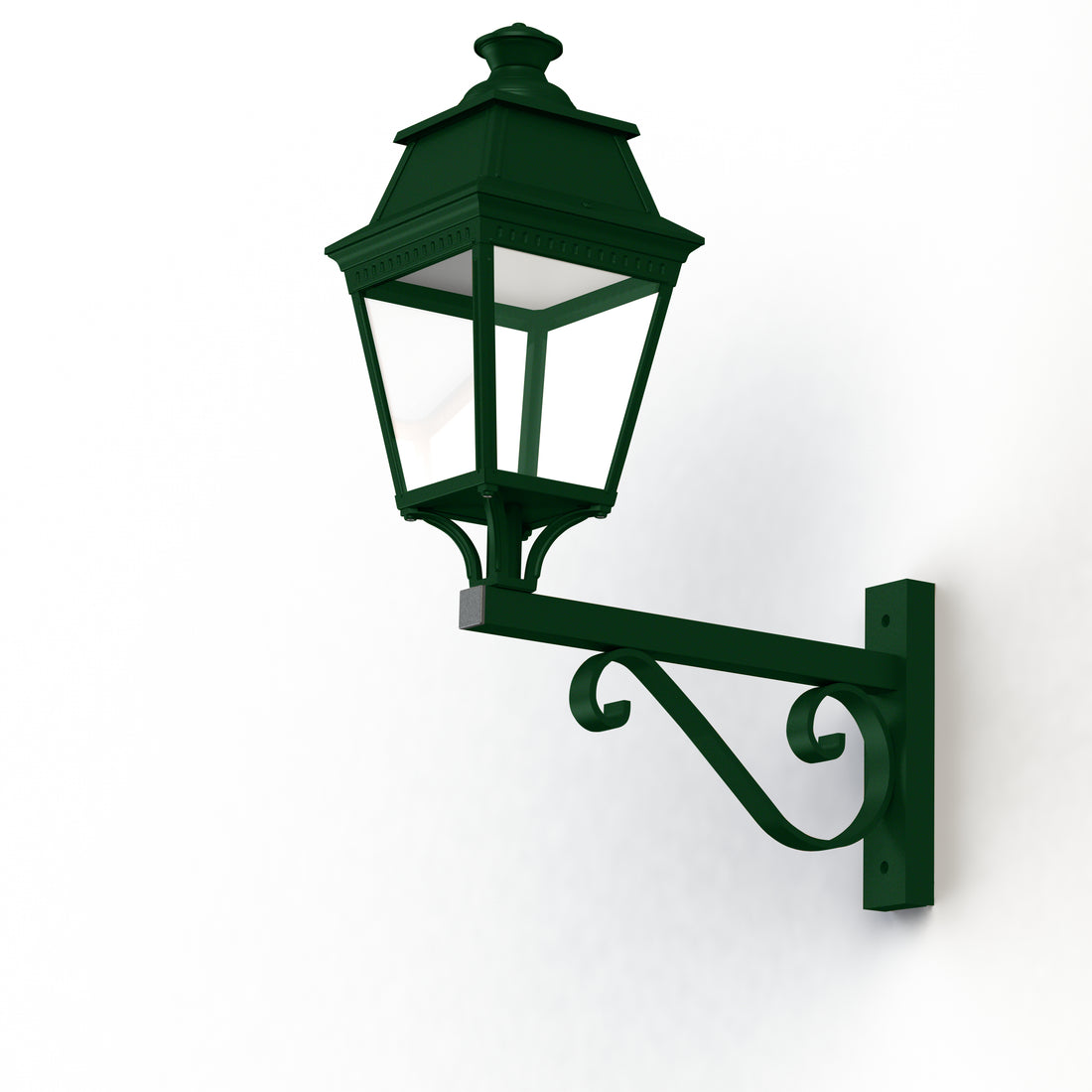 Applique Avenue 3 N°12 LED Warm Vert 067 Diffuseur clair 103253067
