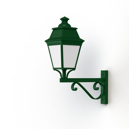 Applique Avenue 3 N°12 LED Warm Vert 067 Diffuseur opale 103155067