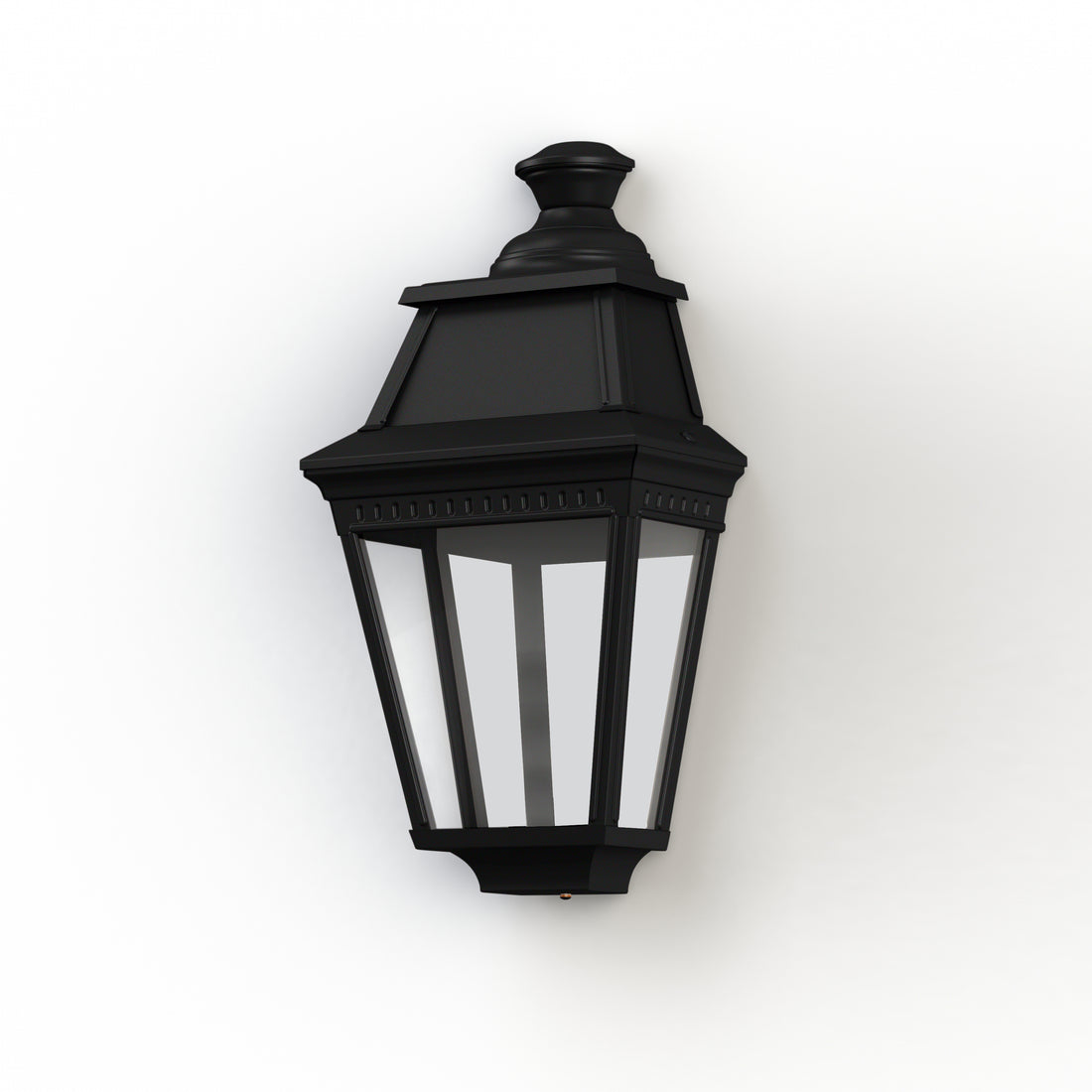 Applique Avenue 3 N°2 LED Warm Noir 000 Diffuseur clair