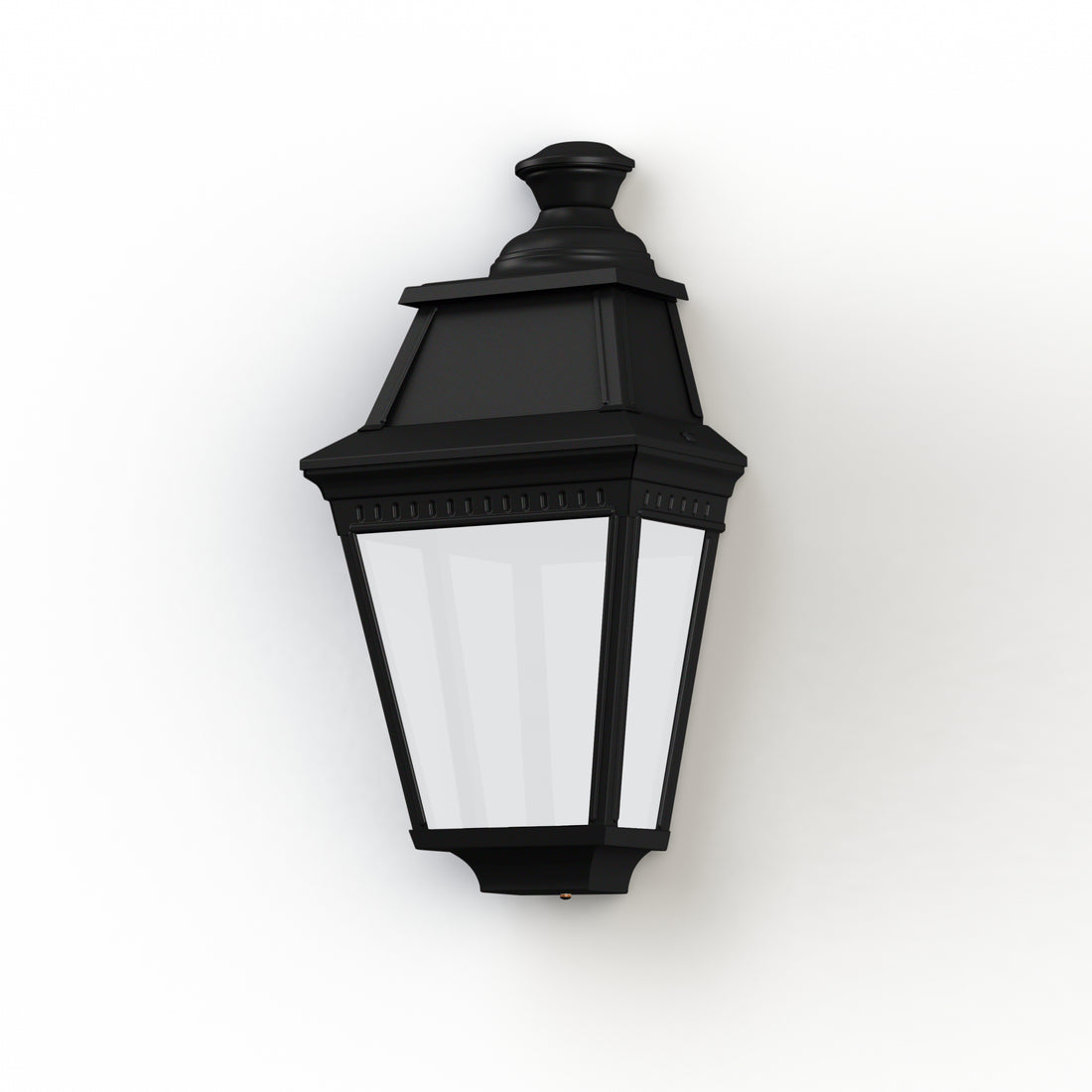 Applique Avenue 3 N°2 LED Warm Noir 000 Diffuseur PMMA opale 103262000