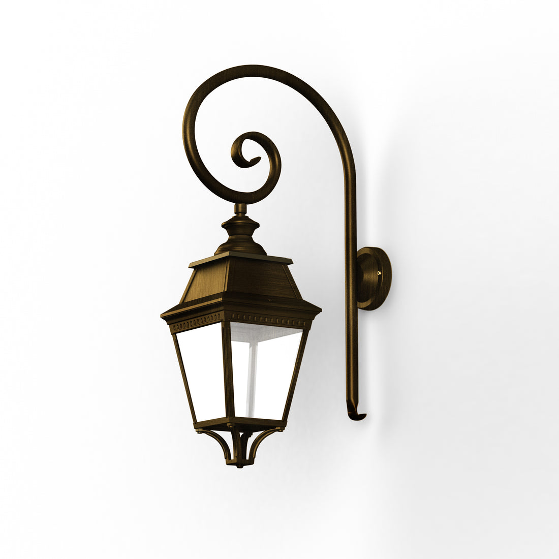 Applique Avenue 3 N°3 clair Patiné doré 009 103007009