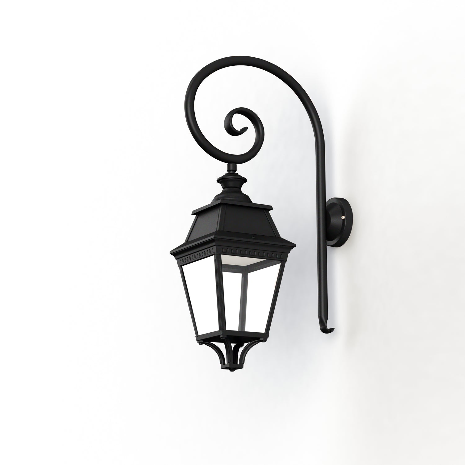 Applique Avenue 3 N°3 LED Warm Noir 000 Diffuseur clair 103108000