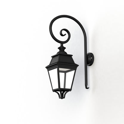 Applique Avenue 3 N°3 LED Warm Noir 000 Diffuseur clair 103108000