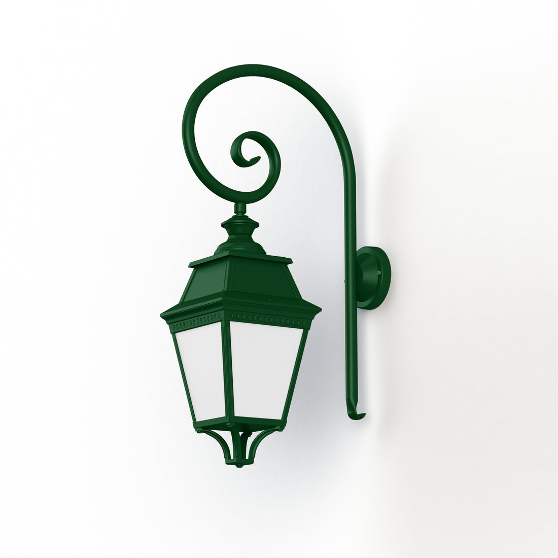 Applique Avenue 3 N°3 LED Warm Vert 067 Diffuseur opale 103210067
