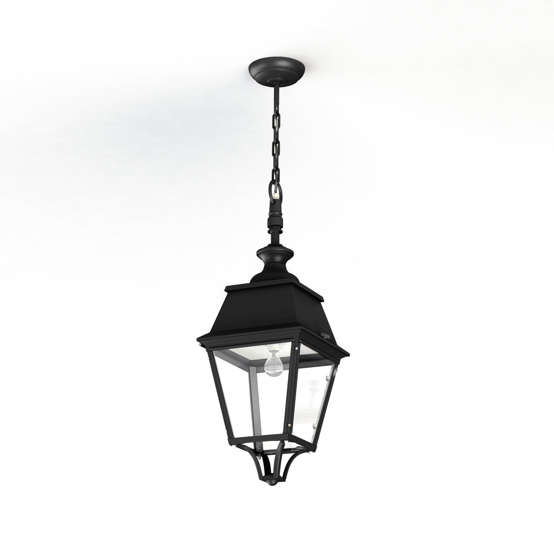 Suspension Avenue 4 N°1 E27 clair Noir foncé 000 104001000