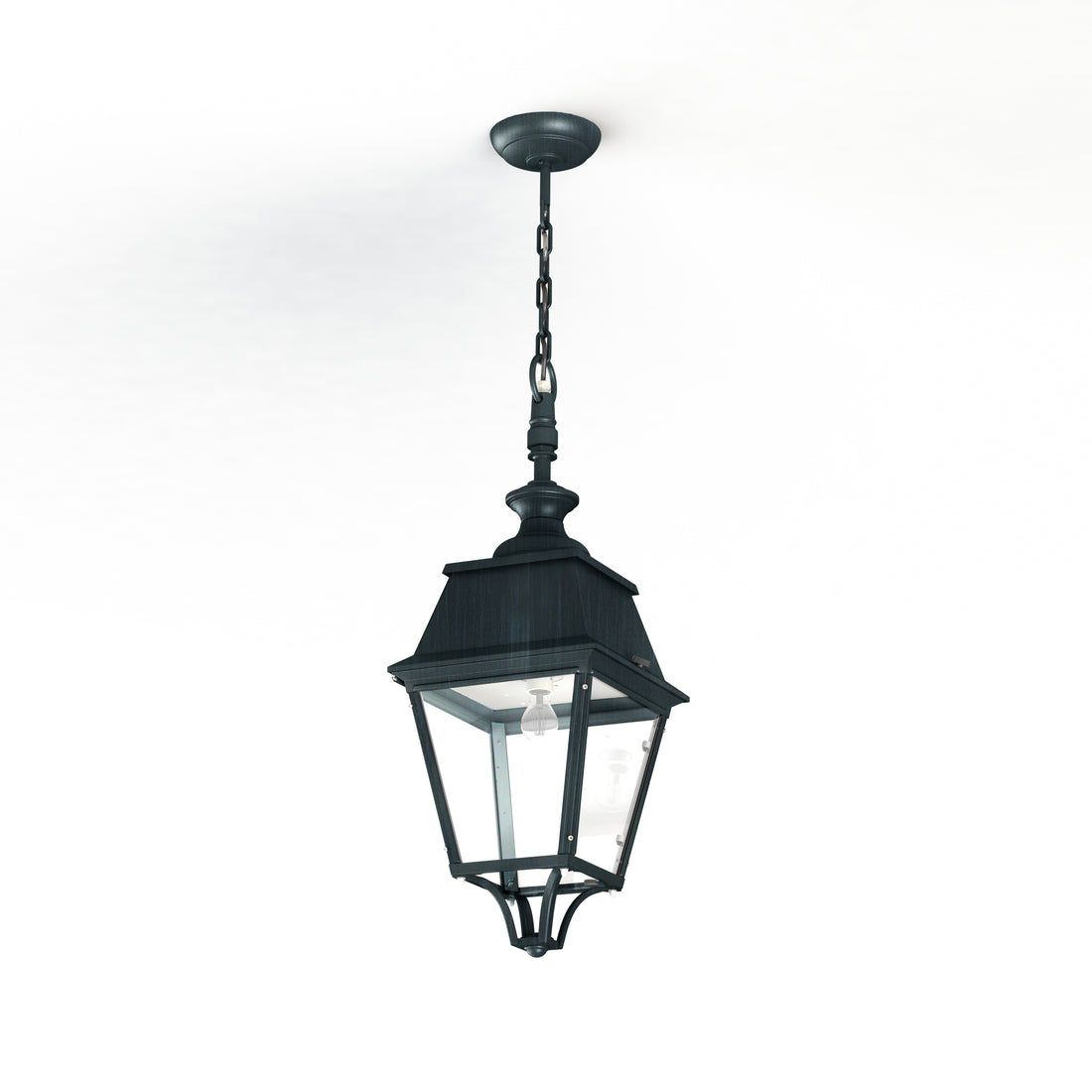 Suspension Avenue 4 N°1 E27 clair Vert de gris 008 104001008