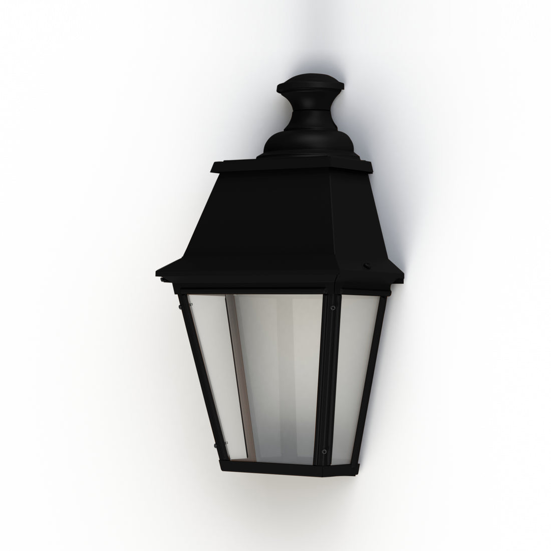 Applique Avenue 4 N°2 LED 35W 3000°K Noir 000 PMMA clair structuré 104249000