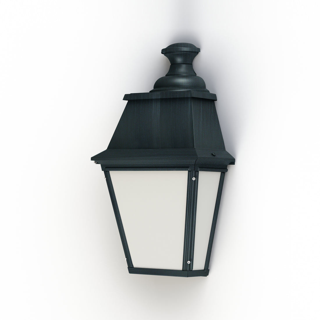 Applique Avenue 4 N°2 LED 35W 2700°K vert de gris 008 Diffuseur PMMA opale 104351008