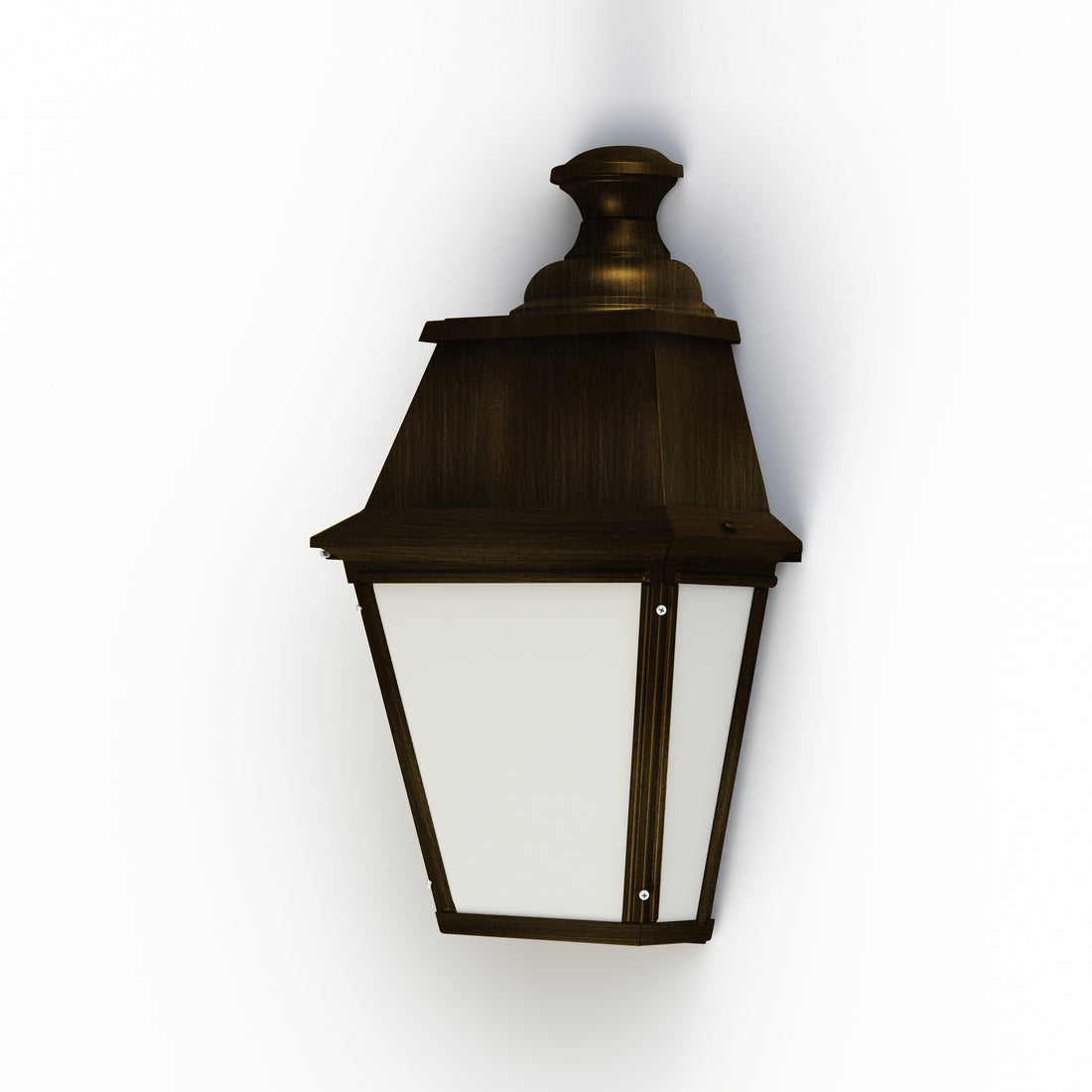 Applique Avenue 4 N°2 LED 35W 2700°K Patine dorée 009 Diffuseur PMMA opale 104351009