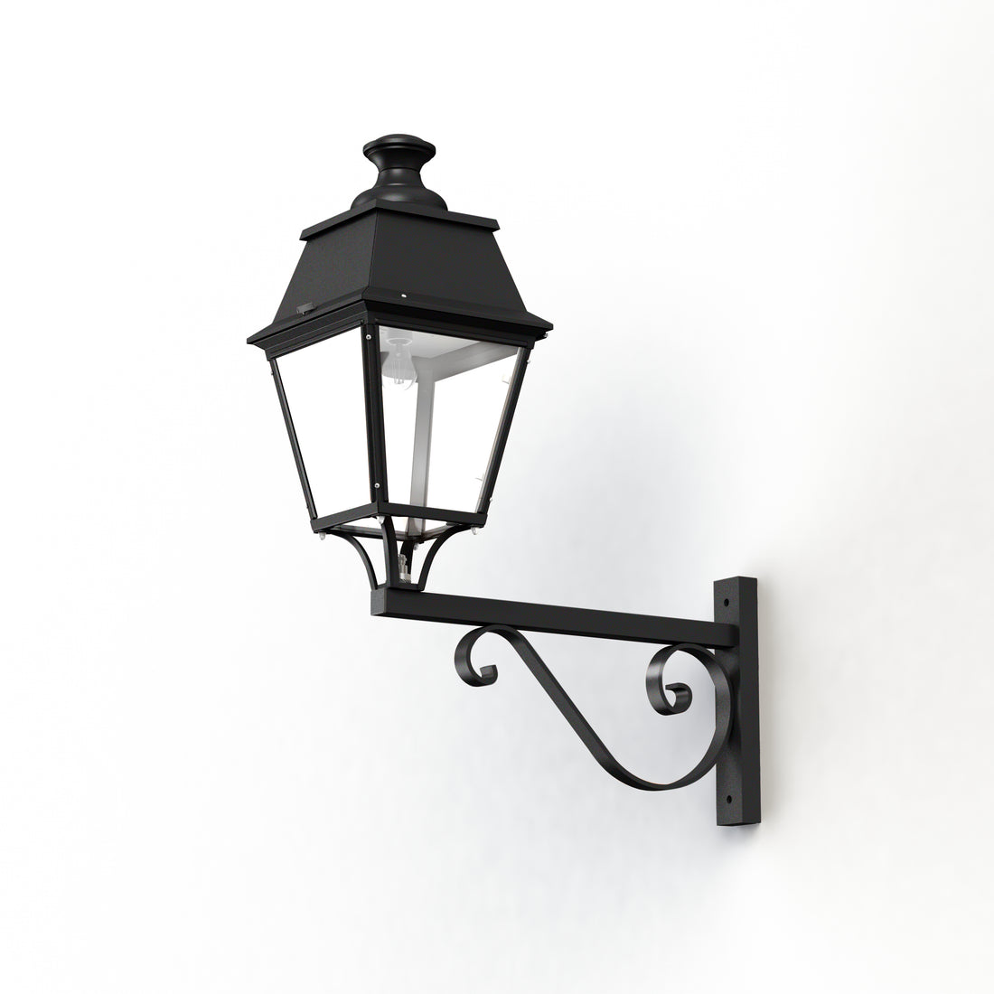 Applique Avenue 4 N°3 E27 clair Noir foncé 000 104045000