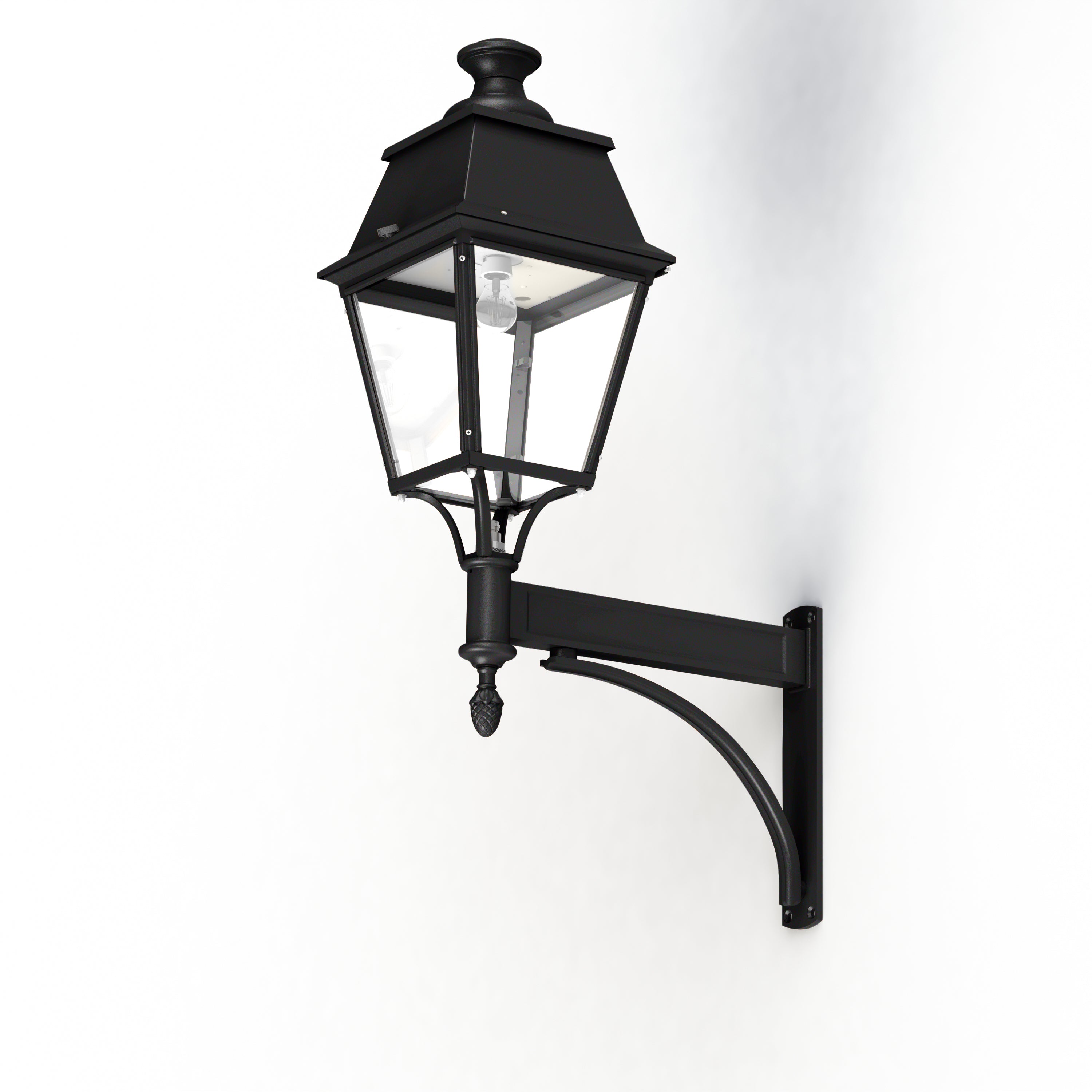 Applique Avenue 4 N°4 E27 clair Noir foncé 000 104079000