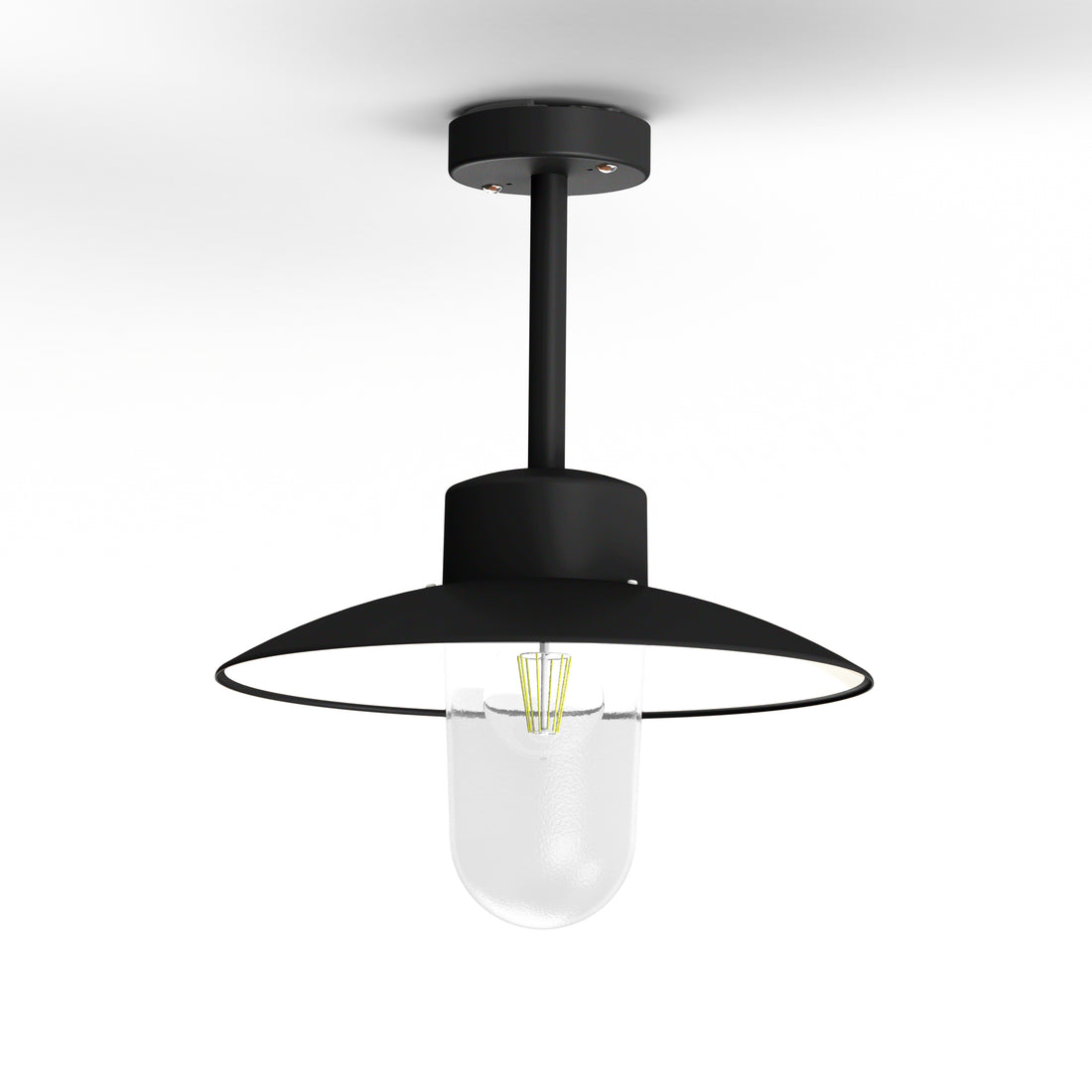 Plafonnier Belcour N°2 clair Noir foncé 000 106003000