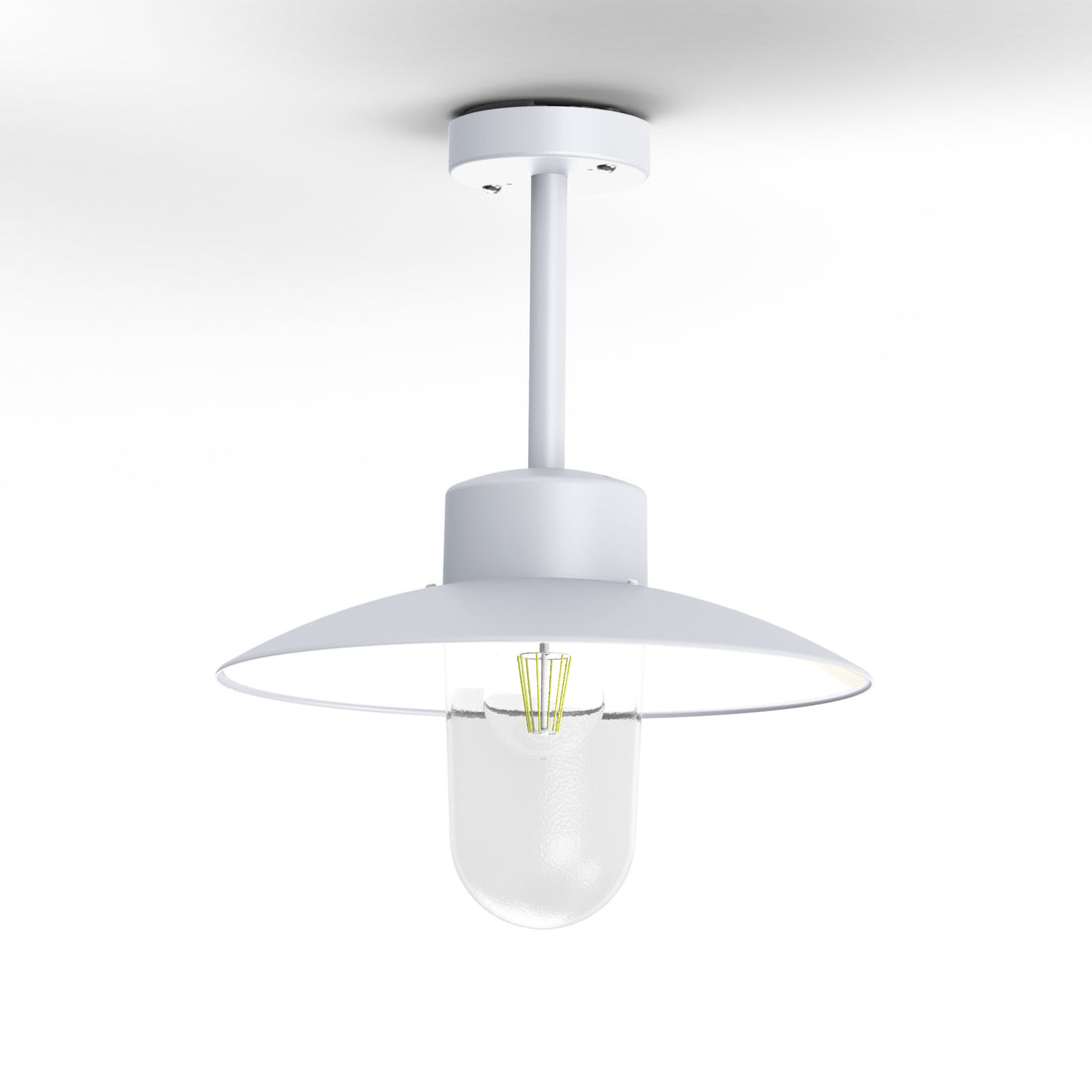 Plafonnier Belcour N°2 clair Blanc 001 106003001