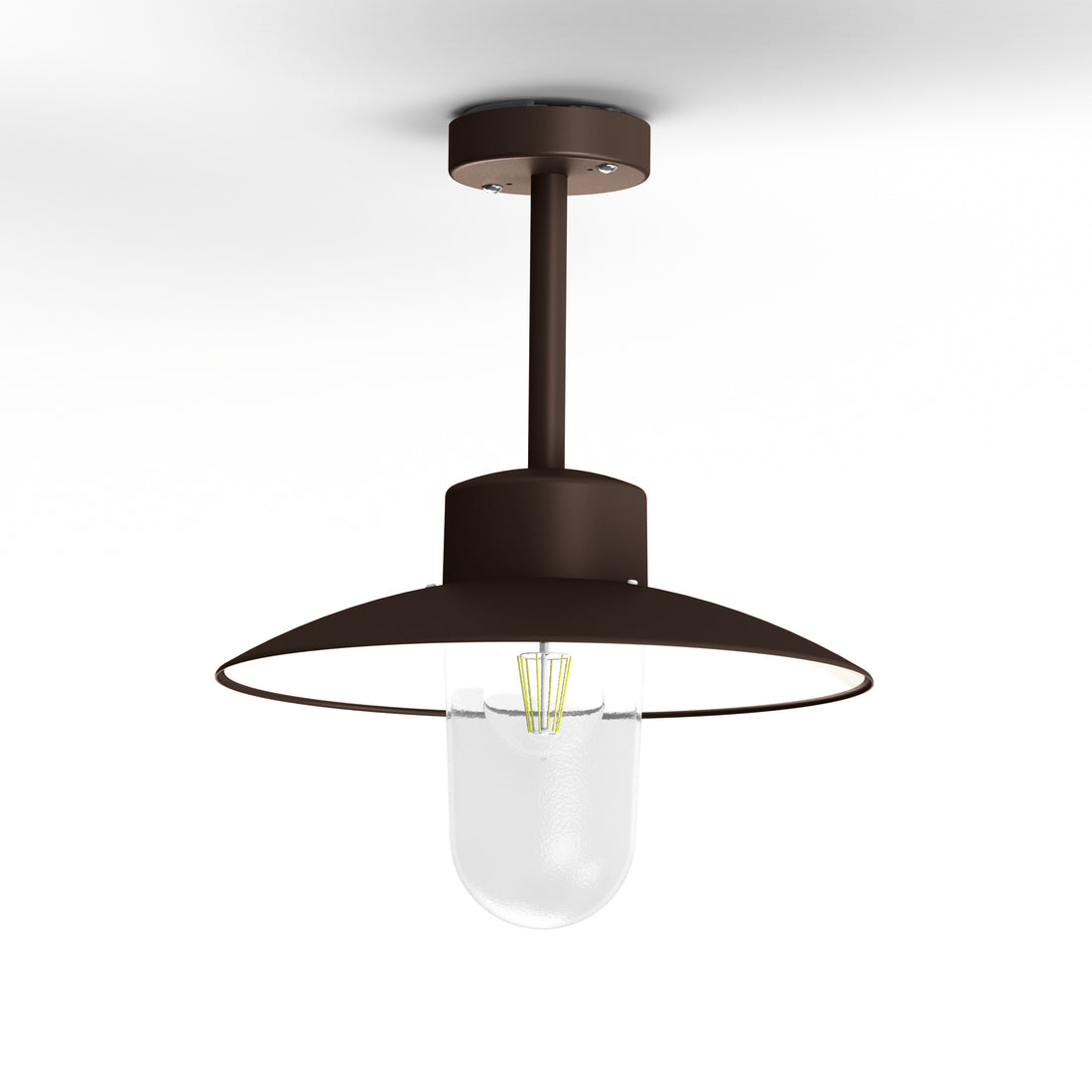 Plafonnier Belcour N°2 clair Rouille 046 106003046