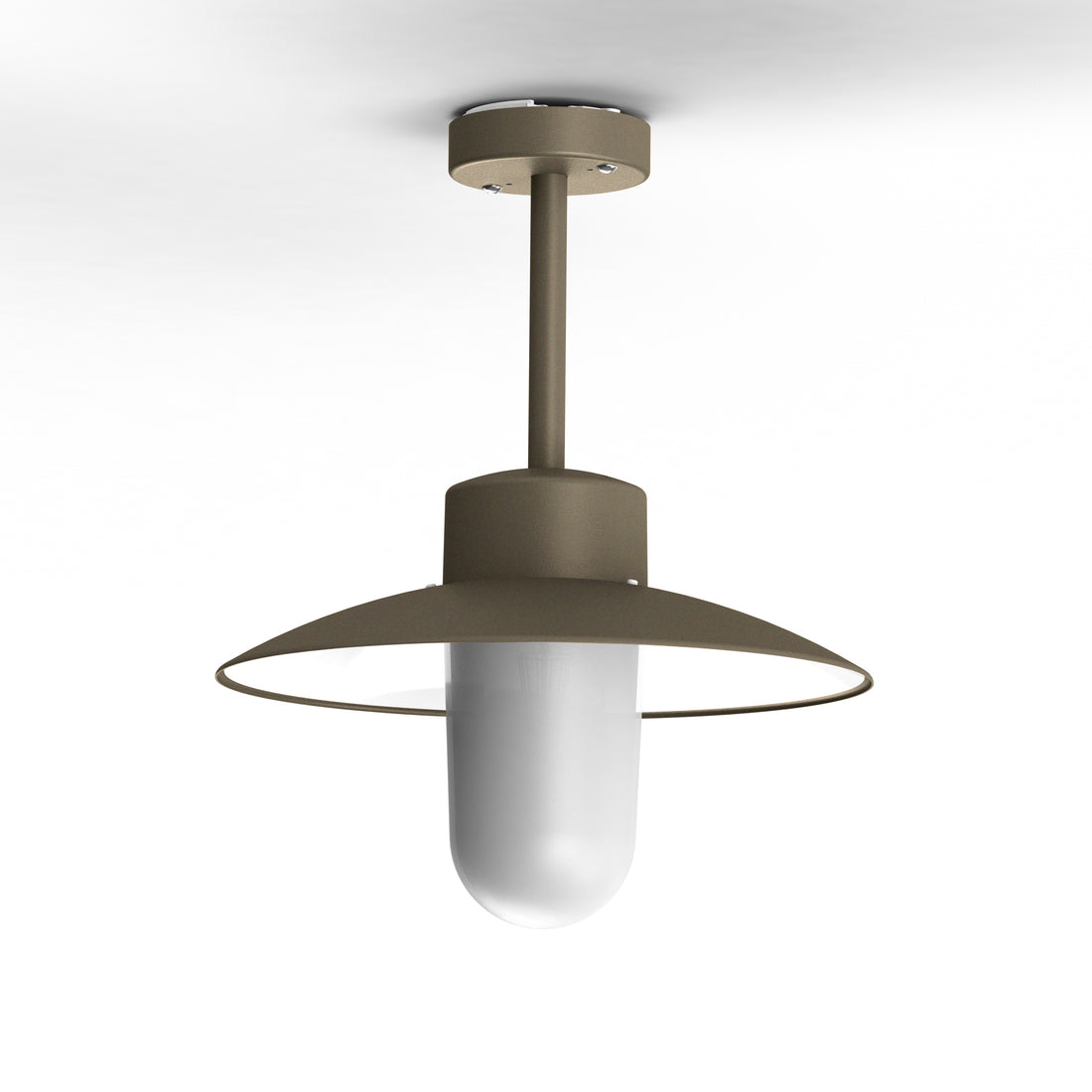 Plafonnier Belcour N°2 opale Grès 054 106004054