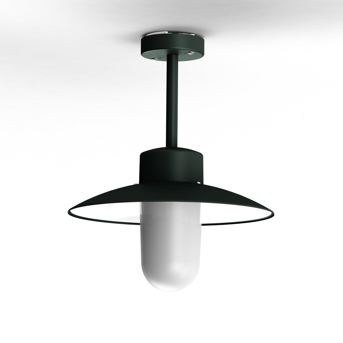 Plafonnier Belcour N°2 opale Gris ardoise 059 106004059