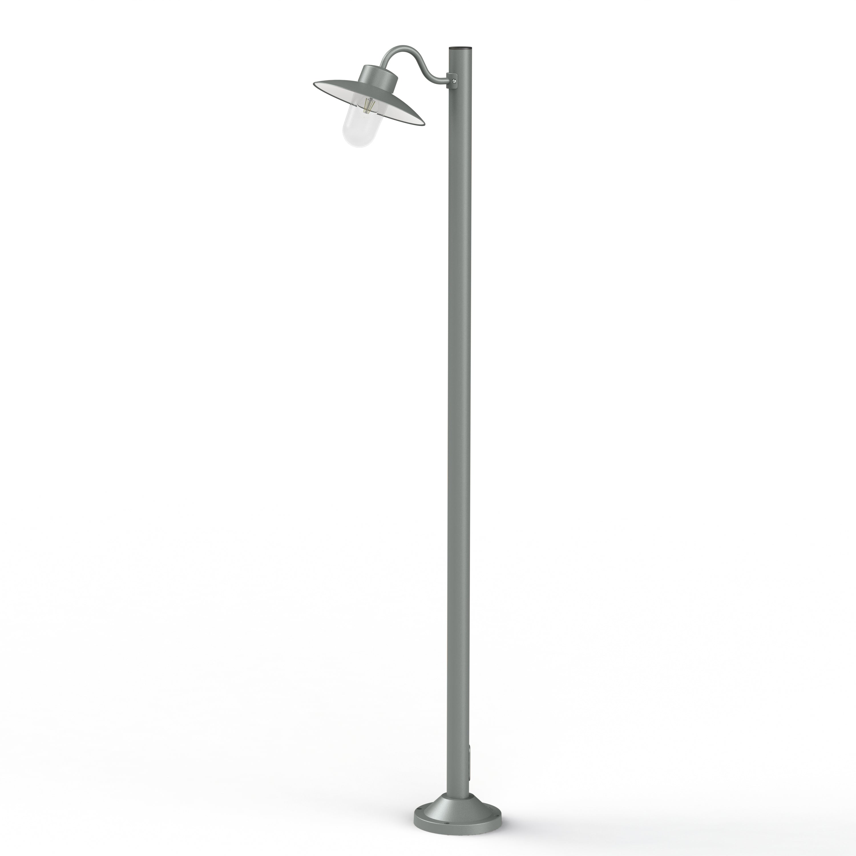 Lampadaire Belcour N°4 clair Gris métal 023 106007023