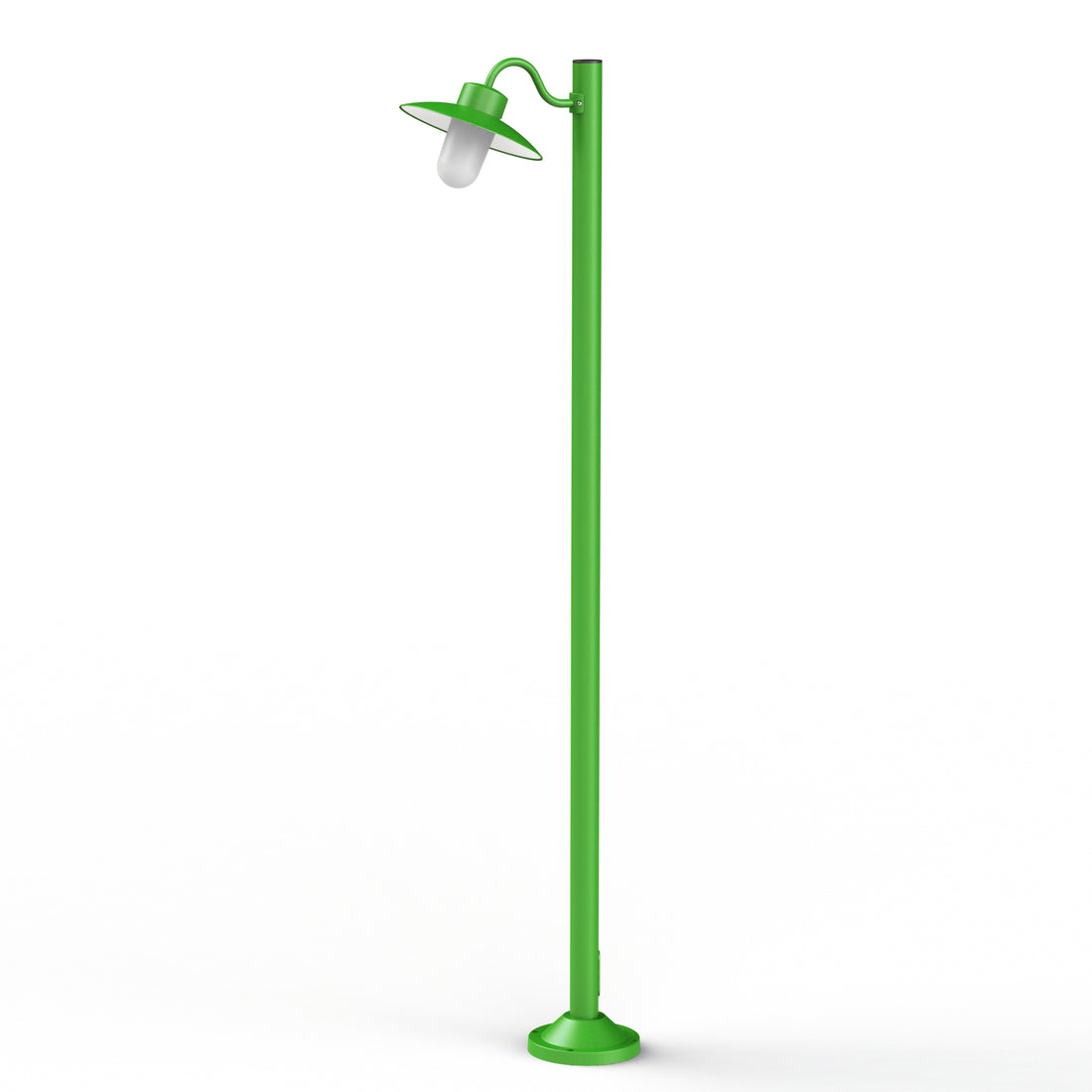 Lampadaire Belcour N°4 opale Vert jaune 015 106008015