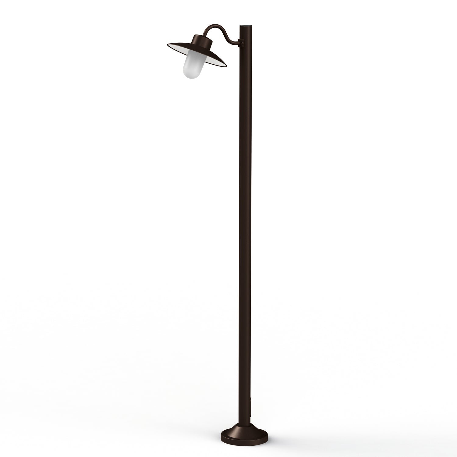 Lampadaire Belcour N°4 opale Rouille 046 106008046