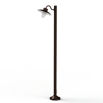 Lampadaire Belcour N°4 opale Rouille 046 106008046