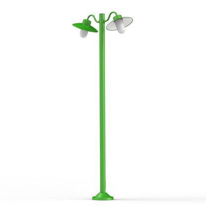 Lampadaire Belcour N°5 opale Vert jaune 015 106010015