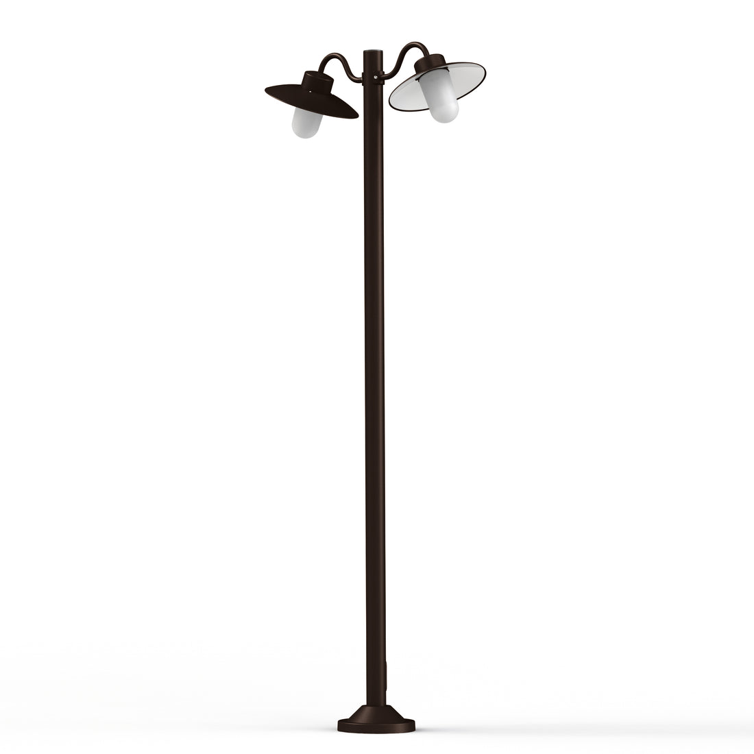 Lampadaire Belcour N°5 opale Rouille 046 106010046