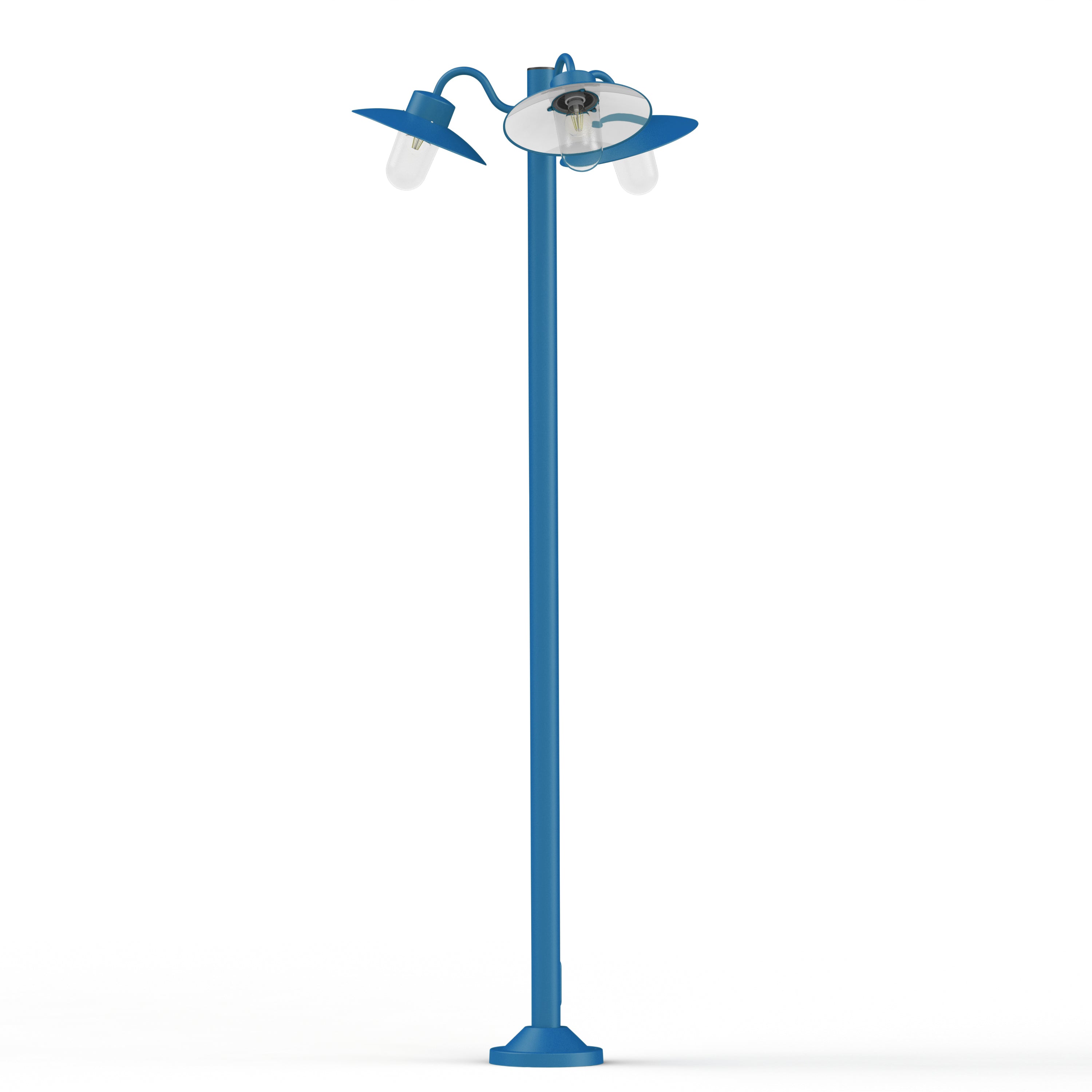 Lampadaire Belcour N°6 clair Bleu Azur mat 134 106011134