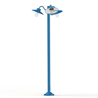 Lampadaire Belcour N°6 clair Bleu Azur mat 134 106011134