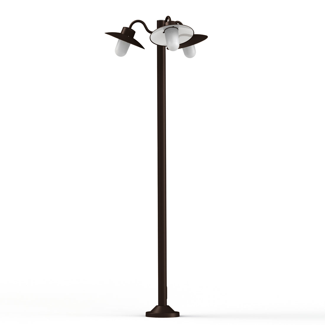 Lampadaire Belcour N°6 opale Rouille 046 106012046