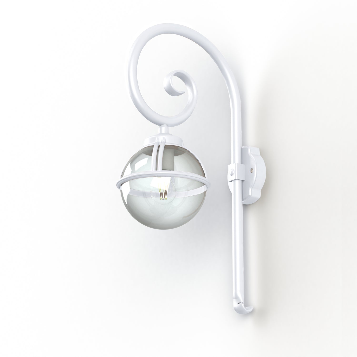 Applique Boréal N°2 fume Blanc 001 111004001