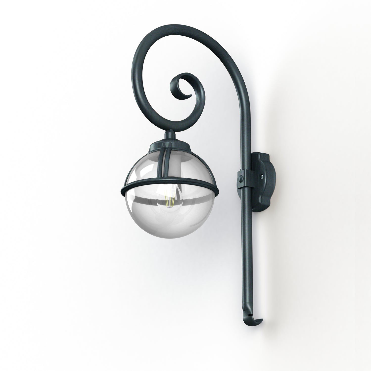 Applique Boréal N°2 fume Vert de gris 008 111004008