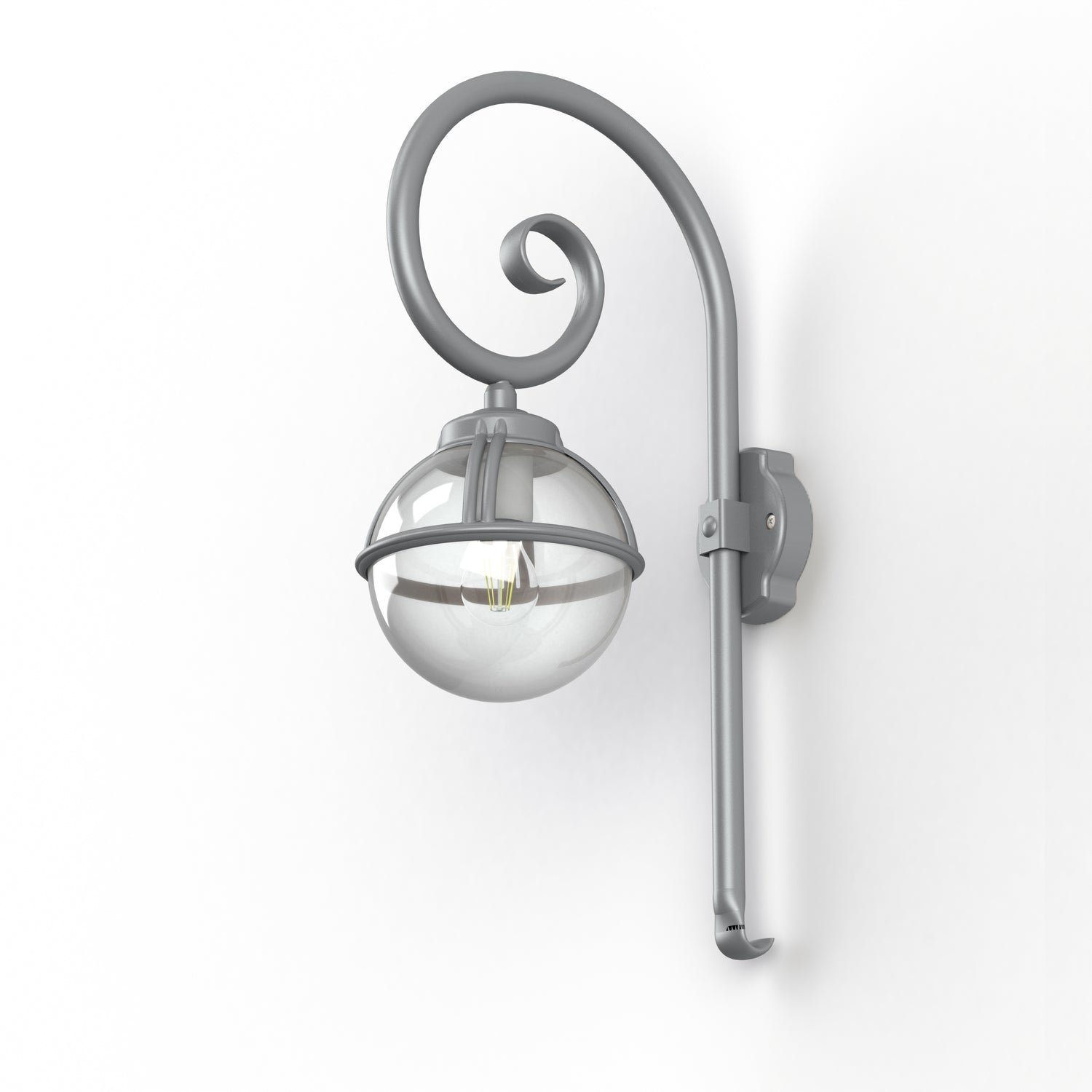 Applique Boréal N°2 fume Gris métal 023 111004023