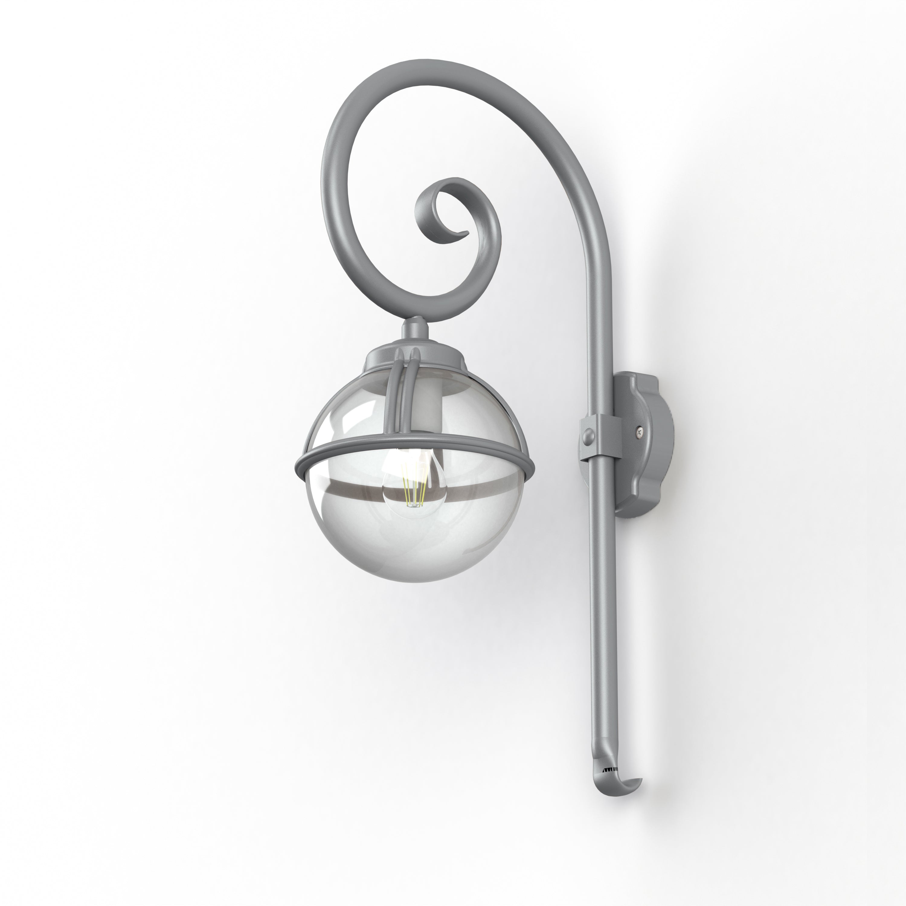 Applique Boréal N°2 fume Gris métal 023 111004023