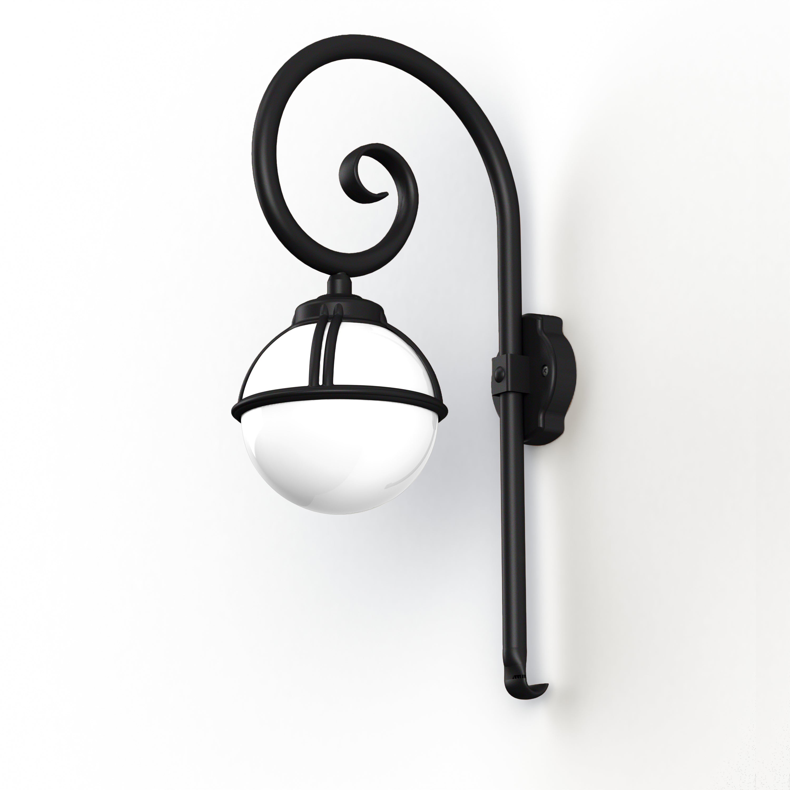 Applique Boréal N°2 opale Noir foncé 000 111003000