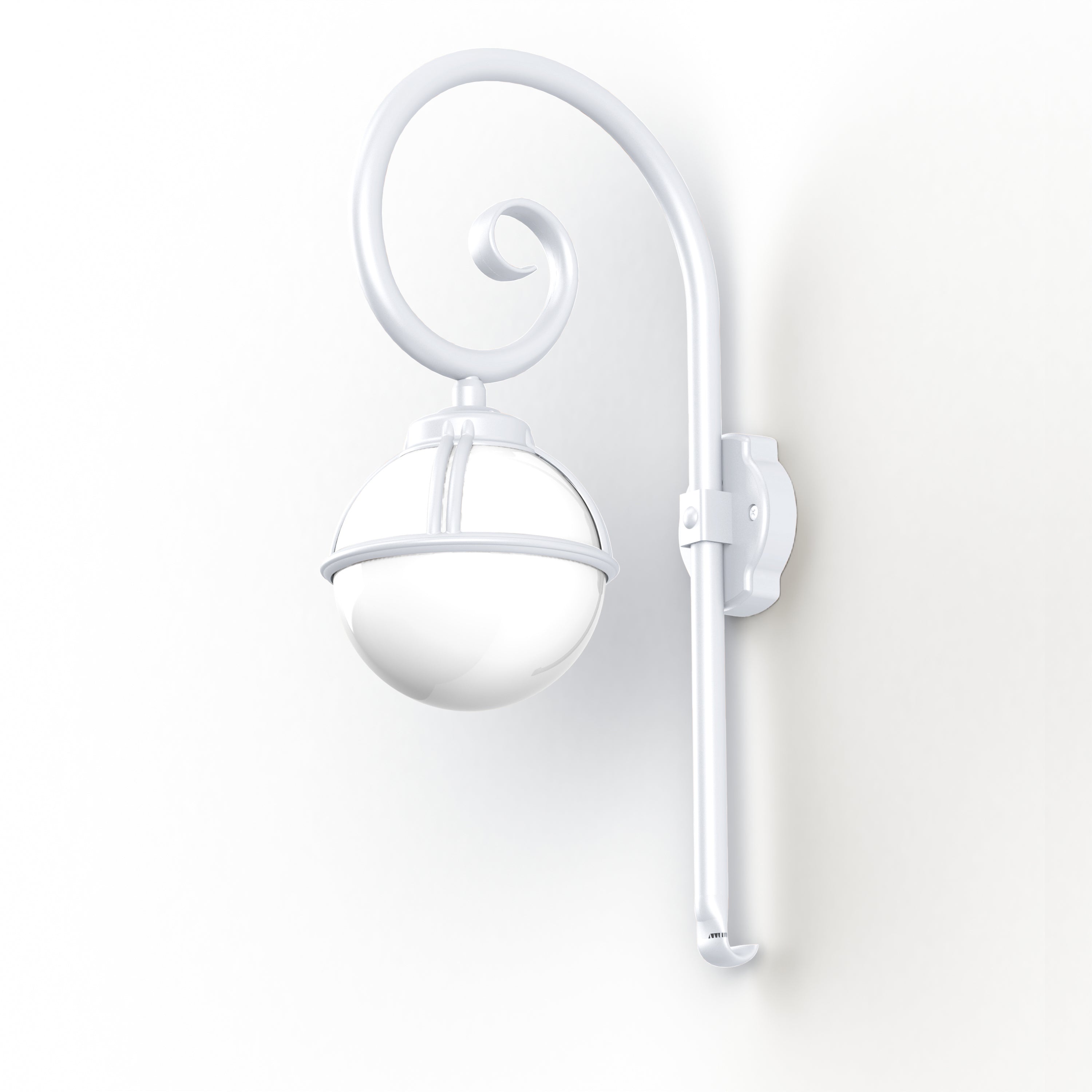 Applique Boréal N°2 opale Blanc 001 111003001