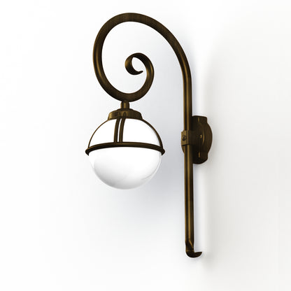 Applique Boréal N°2 opale Patiné doré 009 111003009