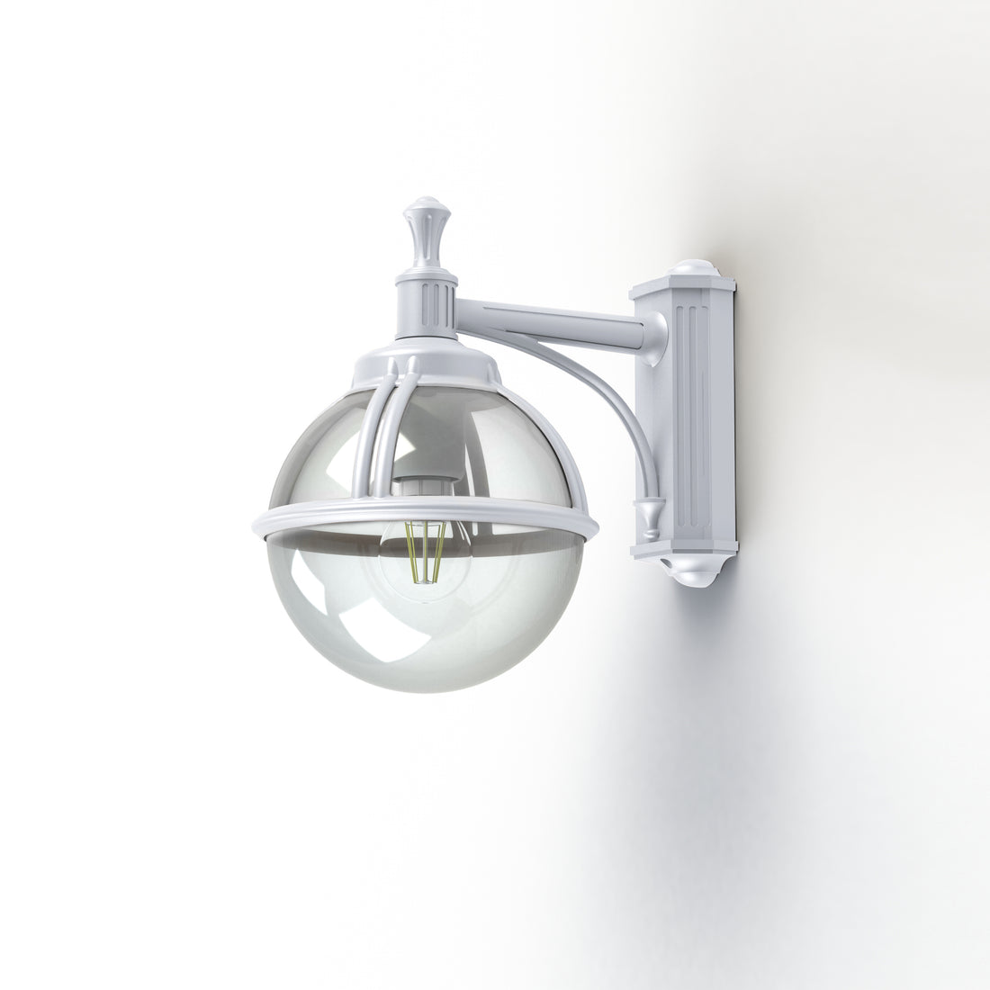 Applique Boréal N°4 fume Blanc 001 111008001