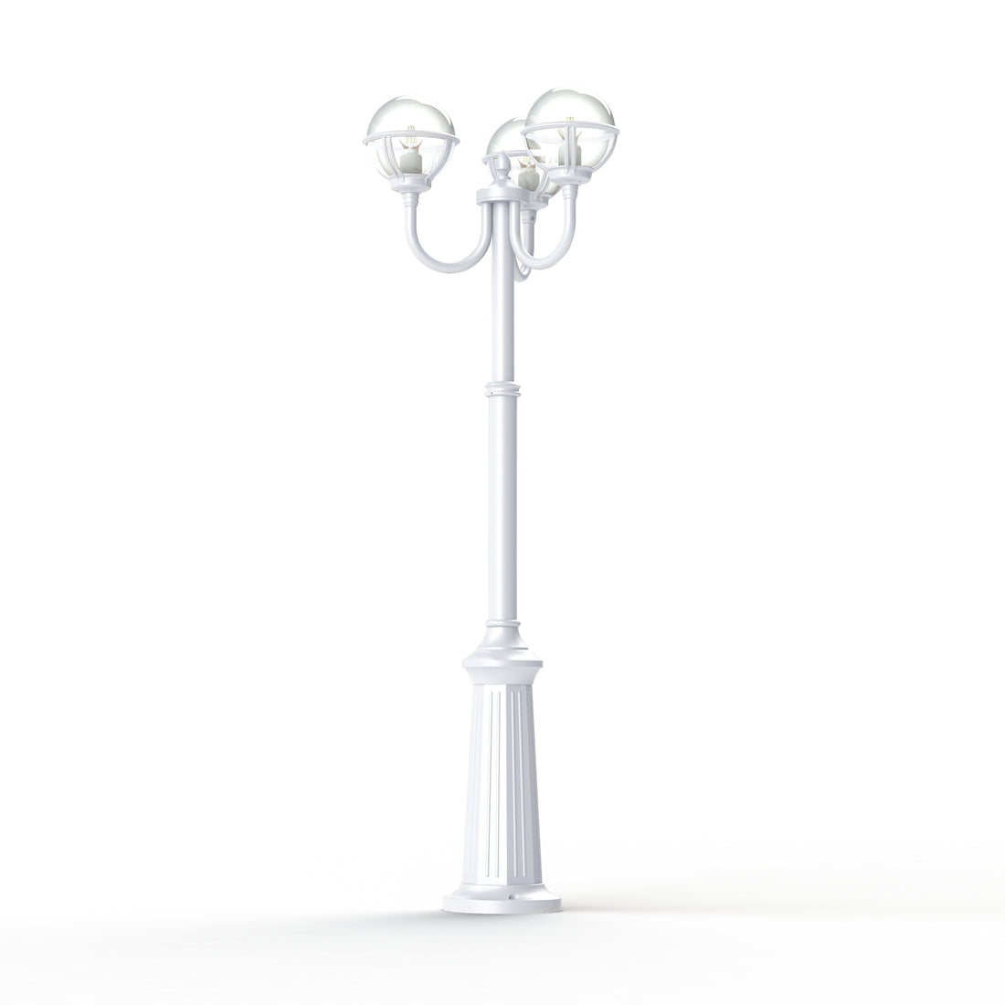 Lampadaire Boréal N°9 fume Blanc 001 111016001