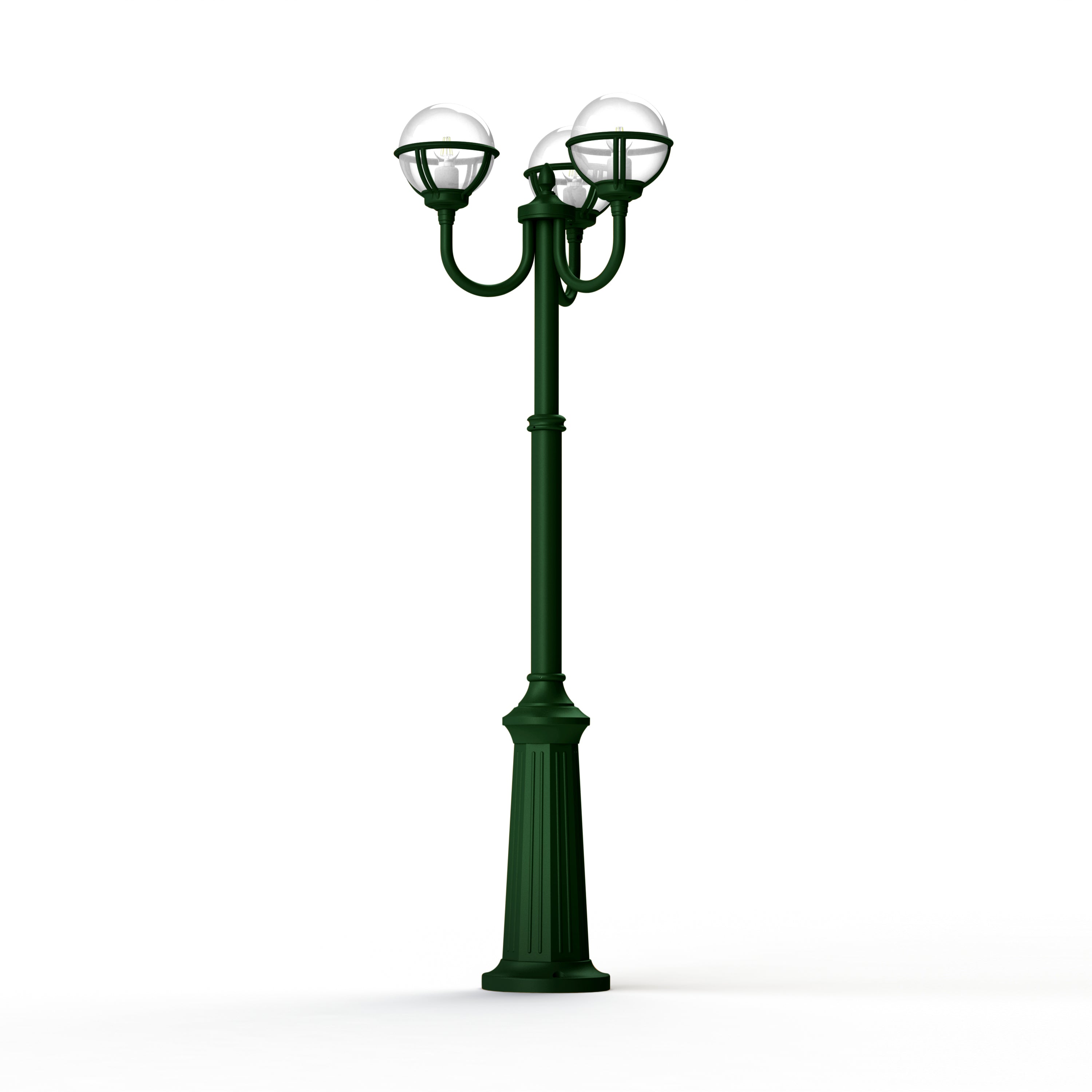 Lampadaire Boréal N°9 fume Vert Anglais 019 111016019