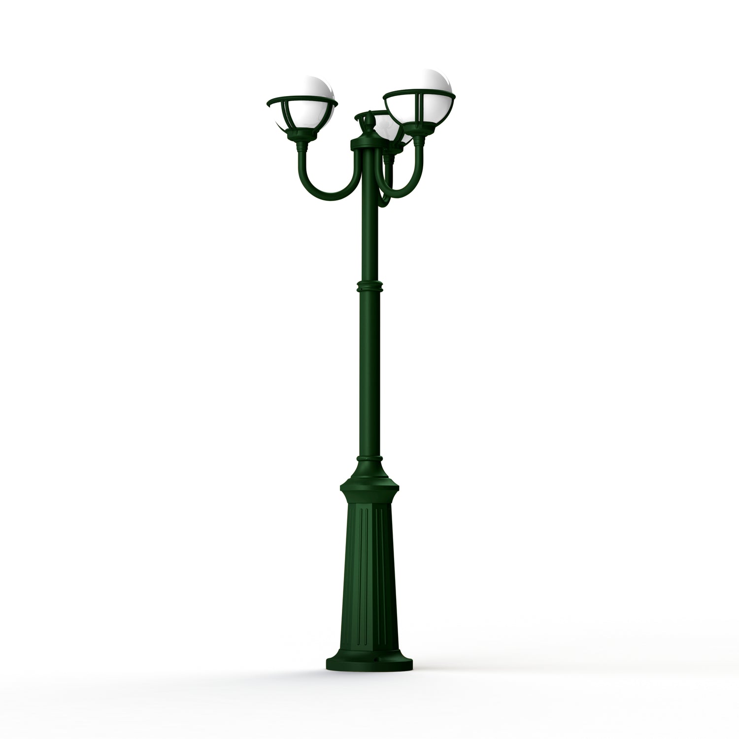 Lampadaire Boréal N°9 opale Vert Anglais 019 111015019