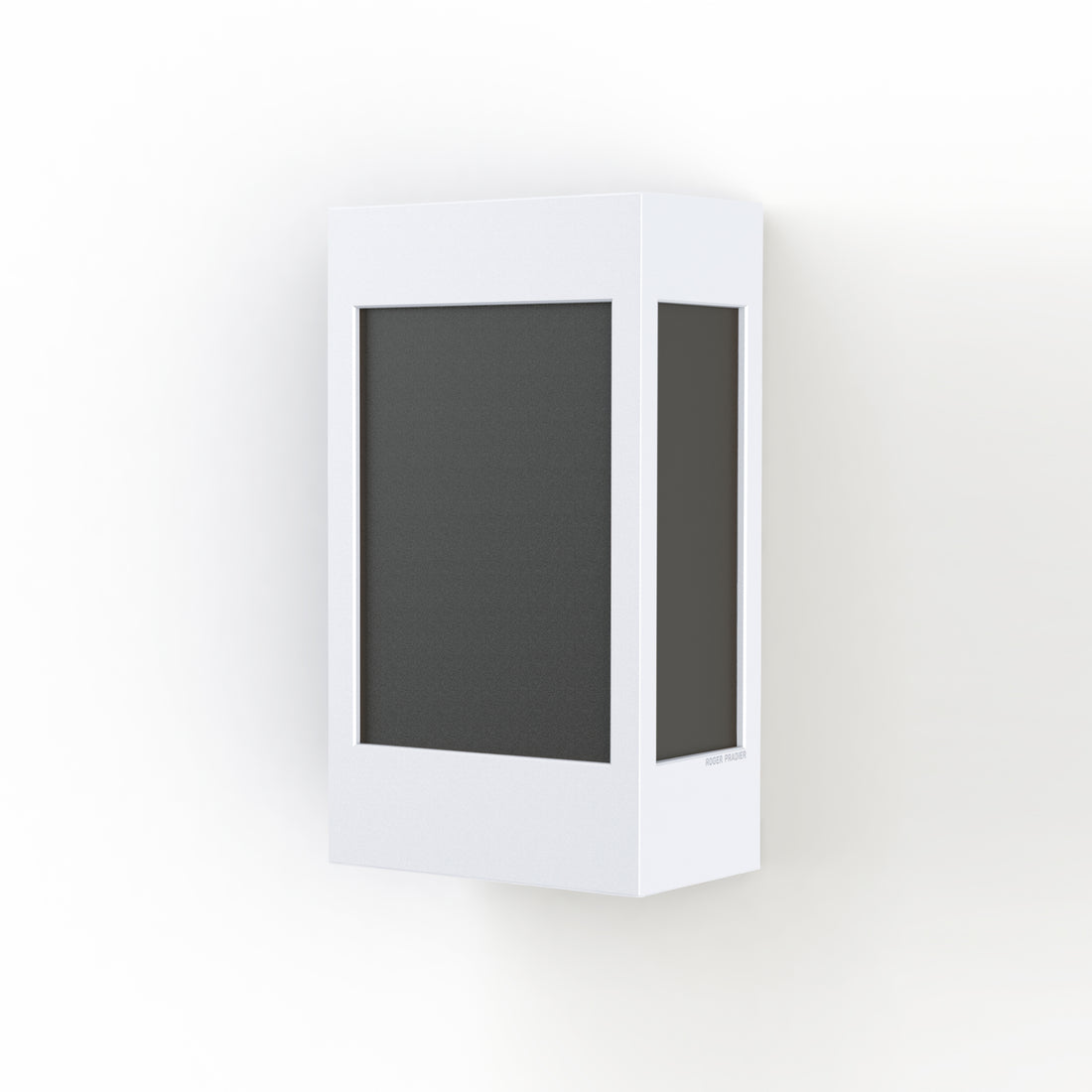Applique Brick² N° 1 Classe 3 Diffuseur PMMA noir Blanc 001 108016001