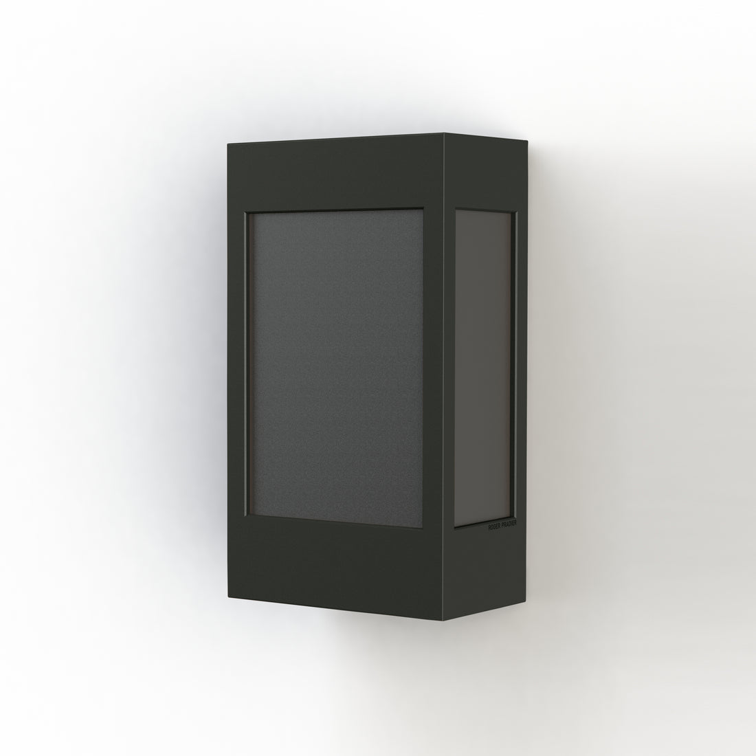 Applique Brick² N° 1 Classe 3 Diffuseur PMMA noir Gris 006 108016006