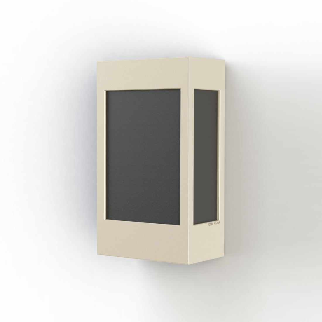 Applique Brick² N° 1 Classe 3 Diffuseur PMMA noir Sable 053 108016053