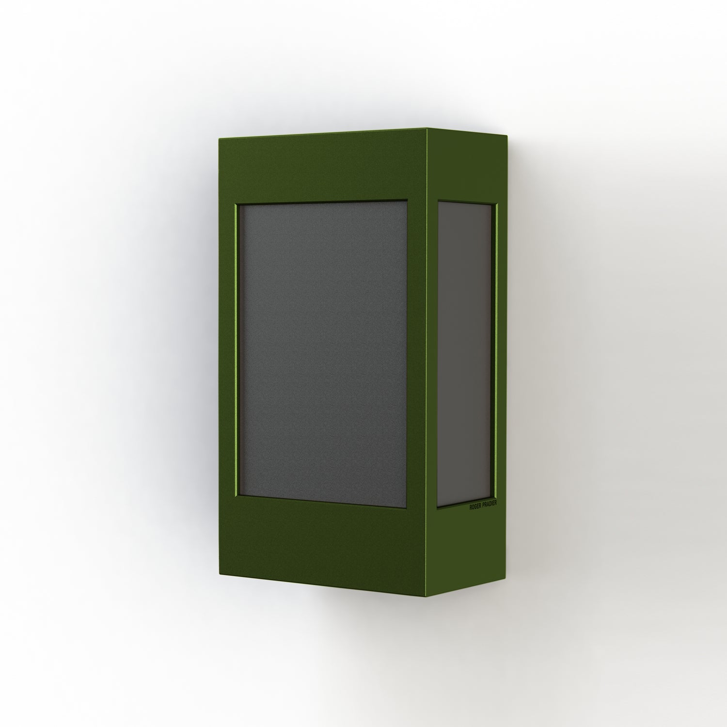 Applique Brick² N° 1 Classe 3 Diffuseur PMMA noir Vert 109 108016109