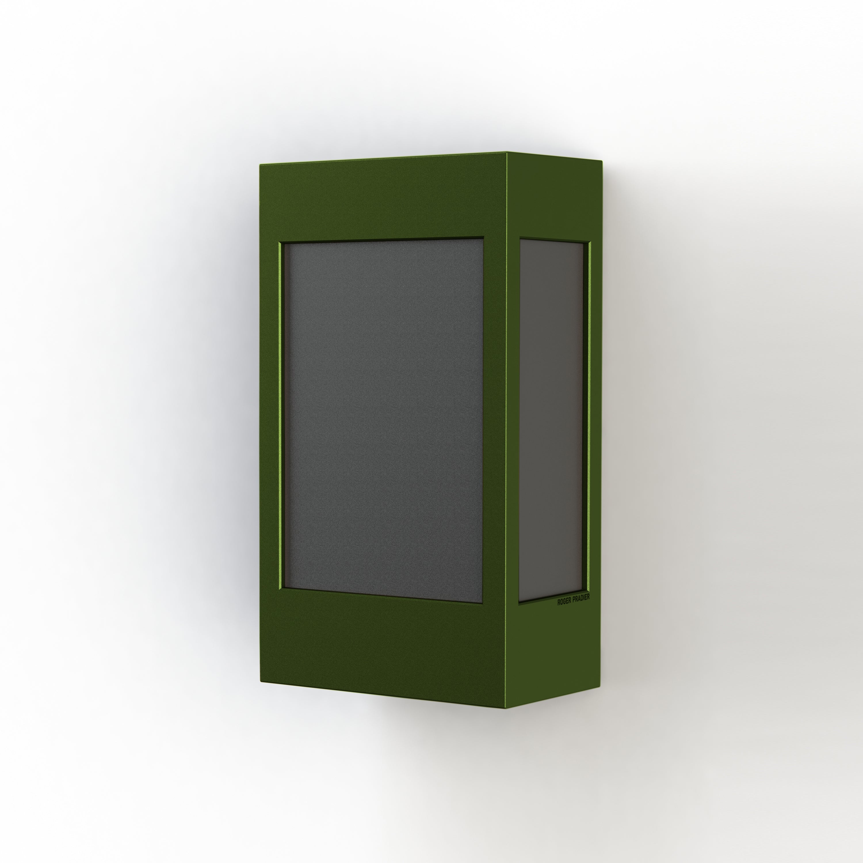Applique Brick² N° 1 Classe 3 Diffuseur PMMA noir Vert 109 108016109